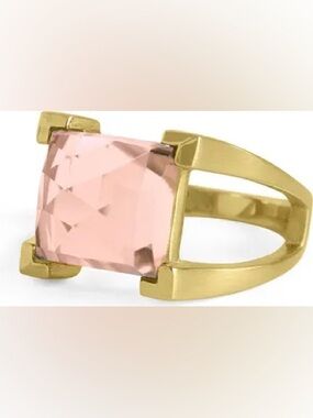 Dean Davidson Plaza Ring Morganite  size 9
